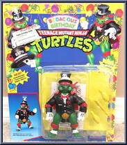 Raph, the Magnificent from Teenage Mutant Ninja Turtles - Bodacious Birthday Turtles manufactured by Playmates [Front]