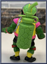 Sewer-cyclin' Raph from Teenage Mutant Ninja Turtles - Sewer Spittin' Turtles manufactured by Playmates [Loose]