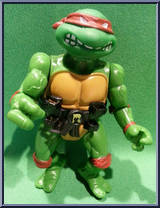 Raphael from Teenage Mutant Ninja Turtles - 1988 - Basic Figures manufactured by Playmates [Loose]