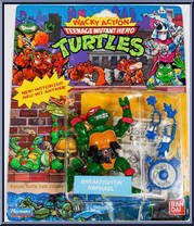 Breakfightin' Raphael from Teenage Mutant Ninja Turtles - Wacky Action manufactured by Playmates [Front]