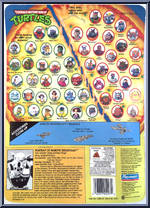 Robotic Rocksteady from Teenage Mutant Ninja Turtles - 1993 - Basic Figures manufactured by Playmates [Back]