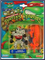 Robotic Rocksteady from Teenage Mutant Ninja Turtles - 1993 - Basic Figures manufactured by Playmates [Front]