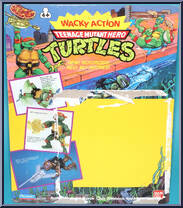 Rock 'N Roll Michaelangelo from Teenage Mutant Ninja Turtles - Wacky Action manufactured by Playmates [Front]