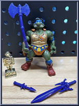 Savage Leo from Teenage Mutant Ninja Turtles - Warriors of the Forgotten Sewer manufactured by Playmates [Loose]
