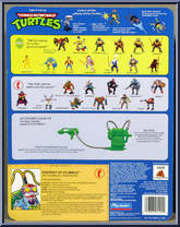 Scumbug from Teenage Mutant Ninja Turtles - 1990 - Basic Figures manufactured by Playmates [Back]