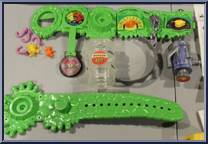Michaelangelo's Sewer Exploration Belt from Teenage Mutant Ninja Turtles - Role Play manufactured by Playmates [Loose]