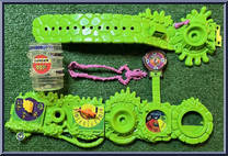 Michaelangelo's Sewer Exploration Belt from Teenage Mutant Ninja Turtles - Role Play manufactured by Playmates [Loose]