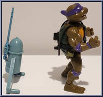 Sewer Swimmin' Donatello from Teenage Mutant Ninja Turtles - Wacky Action manufactured by Playmates [Loose]