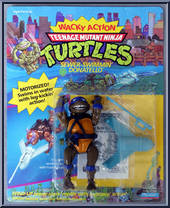 Sewer Swimmin' Donatello from Teenage Mutant Ninja Turtles - Wacky Action manufactured by Playmates [Front]
