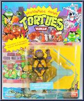 Sewer Swimmin' Donatello from Teenage Mutant Ninja Turtles - Wacky Action manufactured by Playmates [Front]