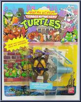 Sewer Swimmin' Donatello from Teenage Mutant Ninja Turtles - Wacky Action manufactured by Playmates [Front]