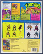 Shredder from Teenage Mutant Ninja Turtles - 1988 - Basic Figures manufactured by Playmates [Back]