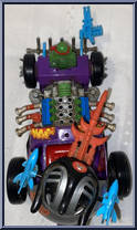 Shreddermobile from Teenage Mutant Ninja Turtles - 1991 - Accessories manufactured by Playmates [Loose]