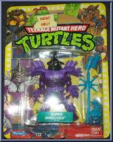 Super Shredder from Teenage Mutant Ninja Turtles - 1991 - Basic Figures manufactured by Playmates [Front]