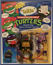 Talkin' Donatello from Teenage Mutant Ninja Turtles - Talkin' Turtles manufactured by Playmates [Front]