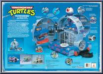 Technodrome from Teenage Mutant Ninja Turtles - 1990 - Accessories manufactured by Playmates [Back]
