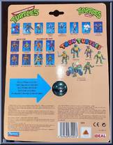 Toon Leo with Bulgin' Eye Action from Teenage Mutant Ninja Turtles - Toon Turtles manufactured by Playmates [Back]