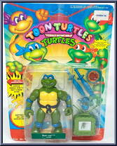 Toon Leo with Bulgin' Eye Action from Teenage Mutant Ninja Turtles - Toon Turtles manufactured by Playmates [Front]