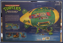 Turtle Blimp II from Teenage Mutant Ninja Turtles - 1991 - Accessories manufactured by Playmates [Back]