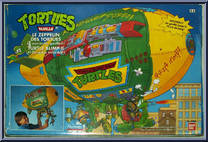 Turtle Blimp II from Teenage Mutant Ninja Turtles - 1991 - Accessories manufactured by Playmates [Front]