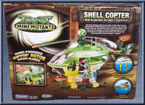 Shell Copter from Teenage Mutant Ninja Turtles - 2007 Movie - Mini Mutants manufactured by Playmates [Back]