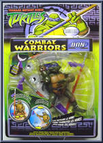 Don from Teenage Mutant Ninja Turtles - Animated - Combat Warriors manufactured by Playmates [Front]