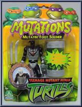Mutatin' Foot Soldier from Teenage Mutant Ninja Turtles - Animated - Mutations manufactured by Playmates [Front]