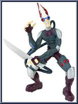 Jammerhead from Teenage Mutant Ninja Turtles - Animated - Fast Forward manufactured by Playmates [Loose]