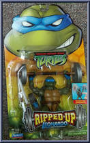Leonardo from Teenage Mutant Ninja Turtles - Animated - Ripped Up manufactured by Playmates [Front]
