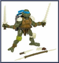 Leonardo from Teenage Mutant Ninja Turtles - Animated - Paleo Patrol manufactured by Playmates [Loose]