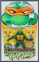 Michaelangelo from Teenage Mutant Ninja Turtles - Animated - Basic Assortment - 2003 manufactured by Playmates [Front]