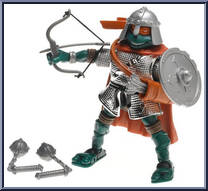 Michelangelo from Teenage Mutant Ninja Turtles - Animated - Ninja Knights manufactured by Playmates [Loose]