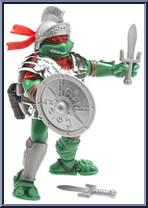 Raphael from Teenage Mutant Ninja Turtles - Animated - Ninja Knights manufactured by Playmates [Loose]