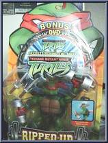 Raphael (Bonus DVD) from Teenage Mutant Ninja Turtles - Animated - Ripped Up manufactured by Playmates [Front]