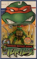 Raphael from Teenage Mutant Ninja Turtles - Animated - Basic Assortment - 2003 manufactured by Playmates [Front]