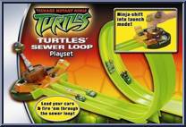 Turtles Sewer Loop Playset from Teenage Mutant Ninja Turtles - Animated - Speedeez manufactured by Playmates [Front]