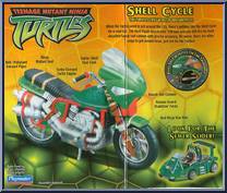 Shell Cycle from Teenage Mutant Ninja Turtles - Animated - Accessories manufactured by Playmates [Back]