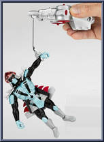 Shredder from Teenage Mutant Ninja Turtles - Animated - Air Ninja manufactured by Playmates [Loose]