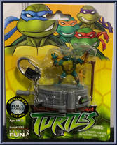 Michelangelo from Teenage Mutant Ninja Turtles - Keychains manufactured by Basic Fun [Front]