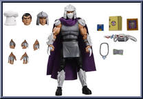 Shredder (Start Shredding the News) from Teenage Mutant Ninja Turtles - Classic Cartoon - Basic Series manufactured by Neca [Loose]
