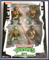 1988 Original Series 4-Pack from Teenage Mutant Ninja Turtles - Classic Collection - Multi-Packs manufactured by Playmates [Front]