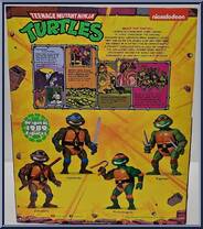 Leonardo from Teenage Mutant Ninja Turtles - Classic Collection - Giant Size manufactured by Playmates [Back]
