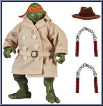 Mikey in Disguise from Teenage Mutant Ninja Turtles - Classic Collection - 6" Scale - Ninja Elite Series manufactured by Playmates [Loose]