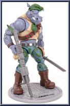 Rocksteady from Teenage Mutant Ninja Turtles - Classic Collection - 6" Scale manufactured by Playmates [Loose]