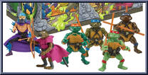 Sewer Lair Edition 6-Pack from Teenage Mutant Ninja Turtles - Classic Collection - Multi-Packs manufactured by Playmates [Loose]