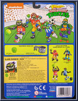 Sewer Sports All-Stars:  Slam Dunkin' Don from Teenage Mutant Ninja Turtles - Classic Collection - 40th Anniversary manufactured by Playmates [Back]