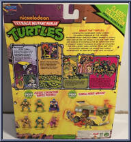 Splinter from Teenage Mutant Ninja Turtles - Classic Collection - 90th Reissue manufactured by Playmates [Back]