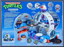 Technodrome from Teenage Mutant Ninja Turtles - Classic Collection - 40th Anniversary - Accessories manufactured by Playmates [Back]