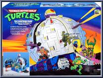 Technodrome from Teenage Mutant Ninja Turtles - Classic Collection - 40th Anniversary - Accessories manufactured by Playmates [Front]