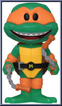 Michelangelo (Glow in the Dark) (Mutant Mayhem) from Teenage Mutant Ninja Turtles - Soda manufactured by Funko [Loose]